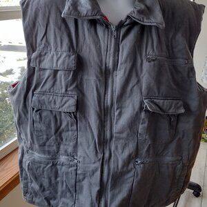 Men's Winter zip up Vest by Branded Lion size 1X Big Man